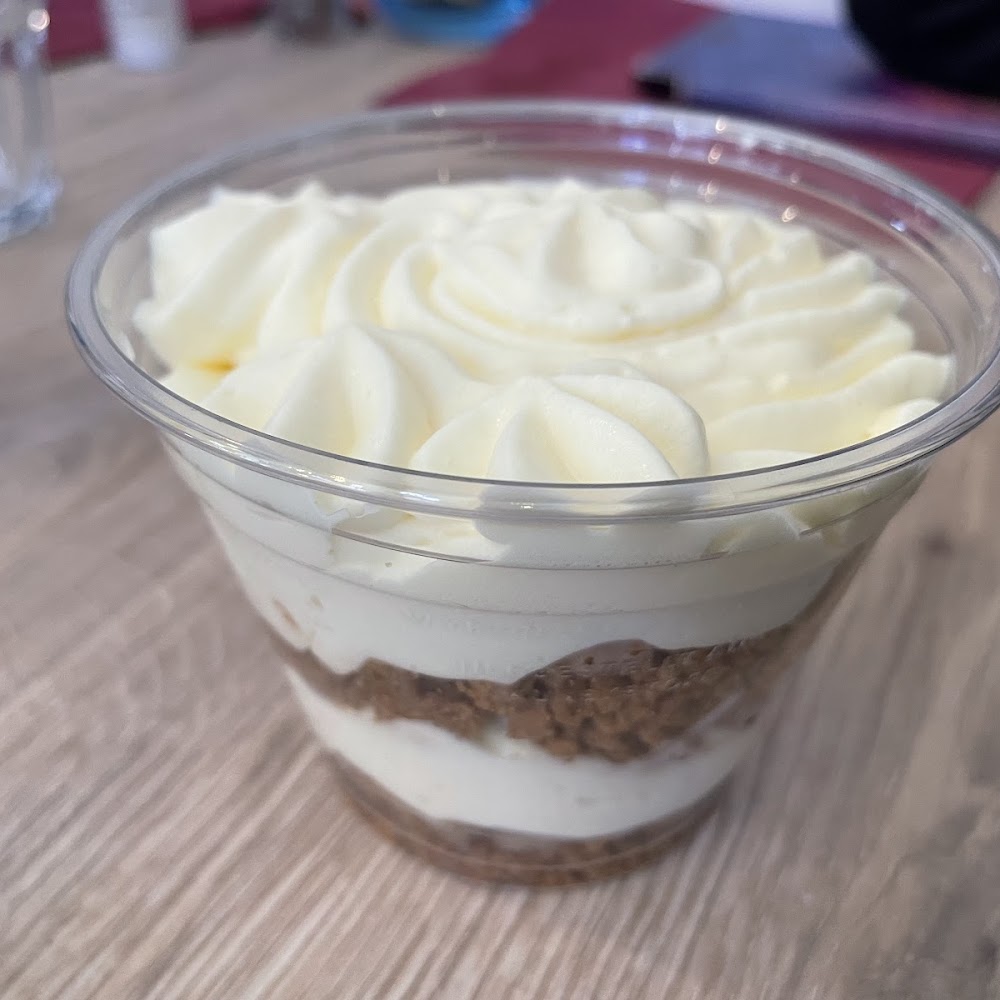 Dessert maison en verrine
